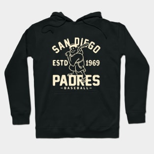 Retro San Diego Padres 2 by Buck Tee Hoodie